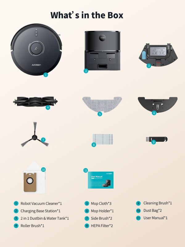 Q10 Pro Robot Vacuum and Mop - Image 7