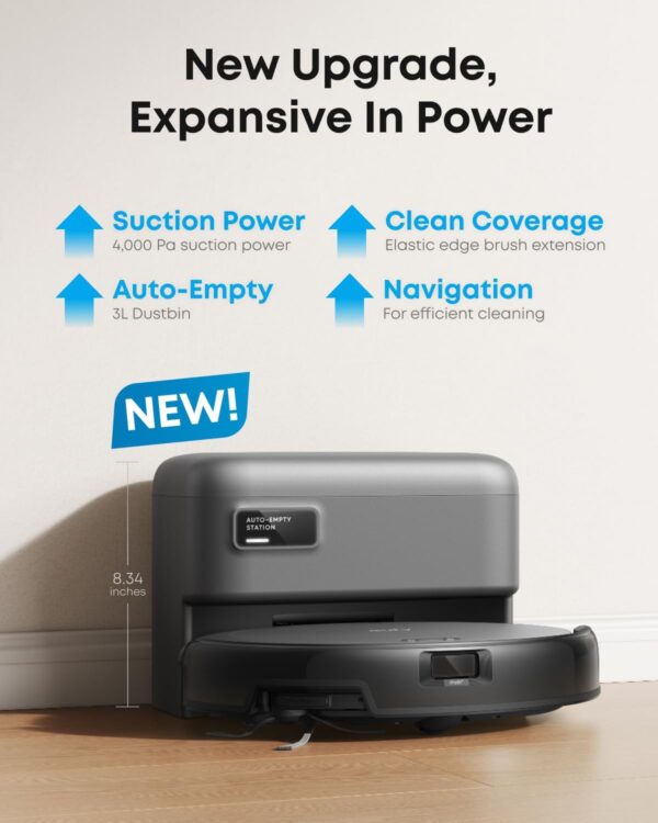 Eufy Robot Vacuum C10 with Self Emptying Station - Image 9