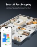 Kewbily Robot Vacuum and Mop Combo, LiDAR Navigation with Ultra Slim Design