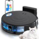 Kewbily Robot Vacuum and Mop Combo, LiDAR Navigation with Ultra Slim Design