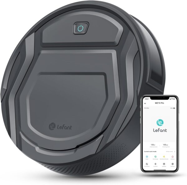 Lefant M210 Pro Robot Vacuum, 3 Adjustable Suction