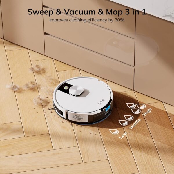 ILIFE A12 Pro Robot Vacuum and Mop Combo - Image 22