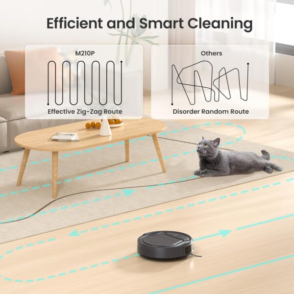 Lefant M210 Pro Robot Vacuum, 3 Adjustable Suction - Image 4