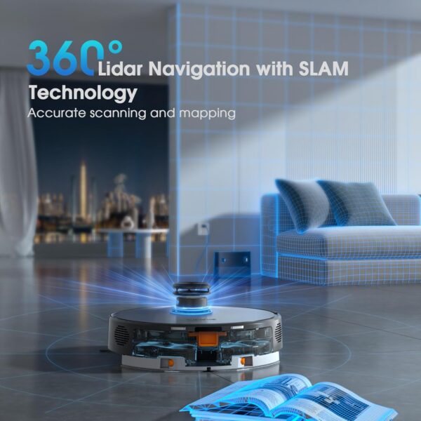 D60S Robot Vacuum and Mop - Image 5