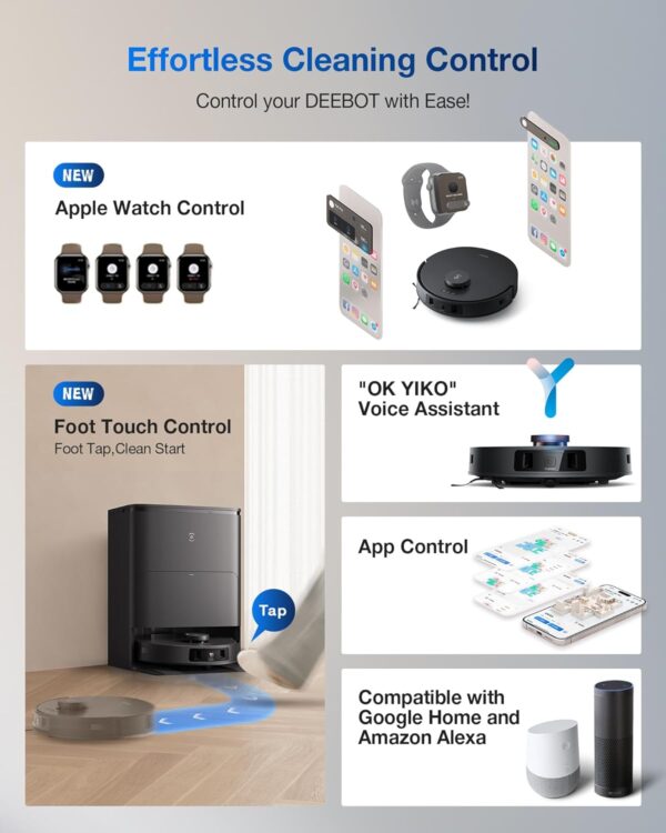 ECOVACS DEEBOT T30S Robot Vacuum and Mop - Image 16