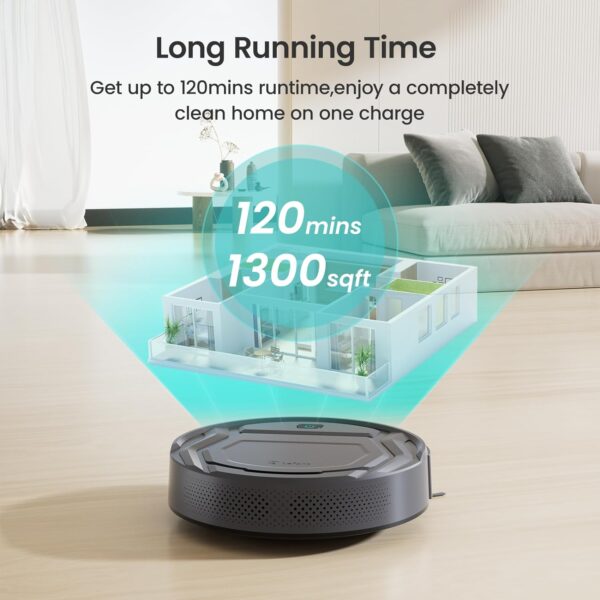 Lefant M210 Pro Robot Vacuum, 3 Adjustable Suction - Image 16
