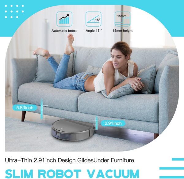Kilgone Robot Vacuum and Mop Combo - Image 13