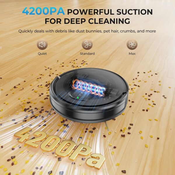 2 in 1 Mopping Robot Vacuum Cleaner - Image 3