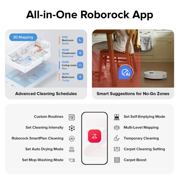 Roborock Qrevo S Robot Vacuum with Multifunctional Dock - Image 15