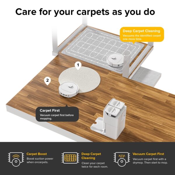 Roborock Qrevo S Robot Vacuum with Multifunctional Dock - Image 16