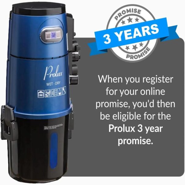 Blue Prolux Wet/Dry Garage Vacuum, Shampooer, Blower and Detailer - Image 6